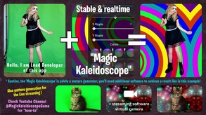 magic kaleidoscope background generation trailer thumbnail