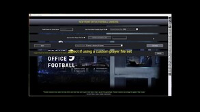 A New Universe with no player file and a Preference Draft trailer thumbnail