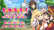 KONOSUBA - God's Blessing on this Wonderful World! Love For These Clothes Of Desire! | Date Announcement Trailer trailer thumbnail