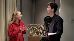 BTS: Voiceover Recording for Kneedle Knight trailer thumbnail