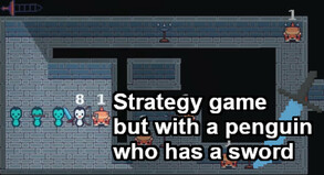 Strategy game but with a penguin who has a sword - Trailer trailer thumbnail