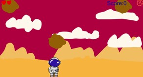 This is a delightful cartoon astronaut game! trailer thumbnail