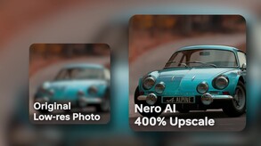 Nero AI Image Upscaler trailer thumbnail