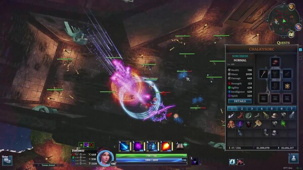 Lvl 100 Sorceress trailer thumbnail
