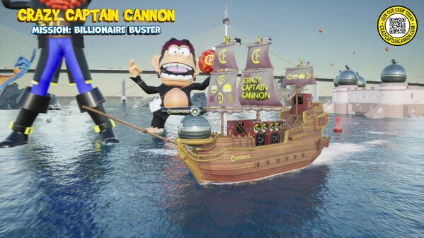Crazy Captain Cannon Logo Gameplay Trailer trailer thumbnail