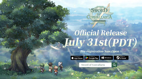 Sword of Convallaria | Release Date Trailer trailer thumbnail