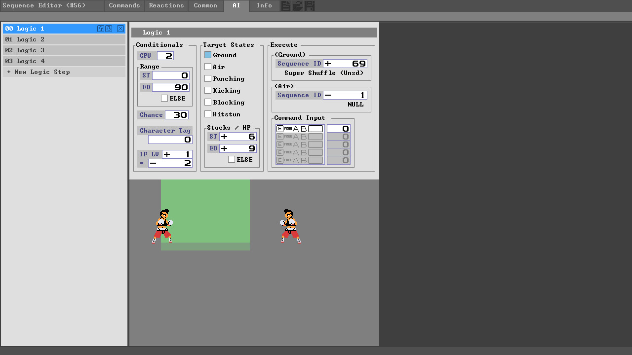 Dojo Masters Editor screenshot 4