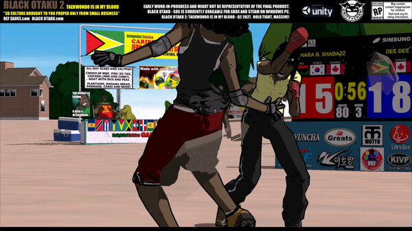 Black Otaku 2: Taekwondo is in my Blood (Guyana Boxer gameplay trailer) trailer thumbnail
