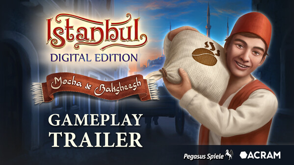 Istanbul: Digital Edition - Mocha & Baksheesh Gameplay Trailer trailer thumbnail