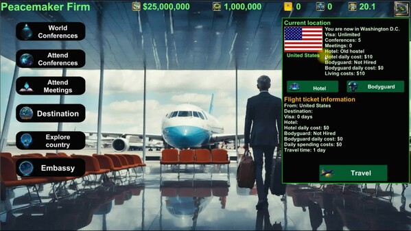 World Diplomat - Game-play Introduction - Focus on Traveling trailer thumbnail