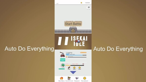 Start your IsekaiIdle trailer thumbnail