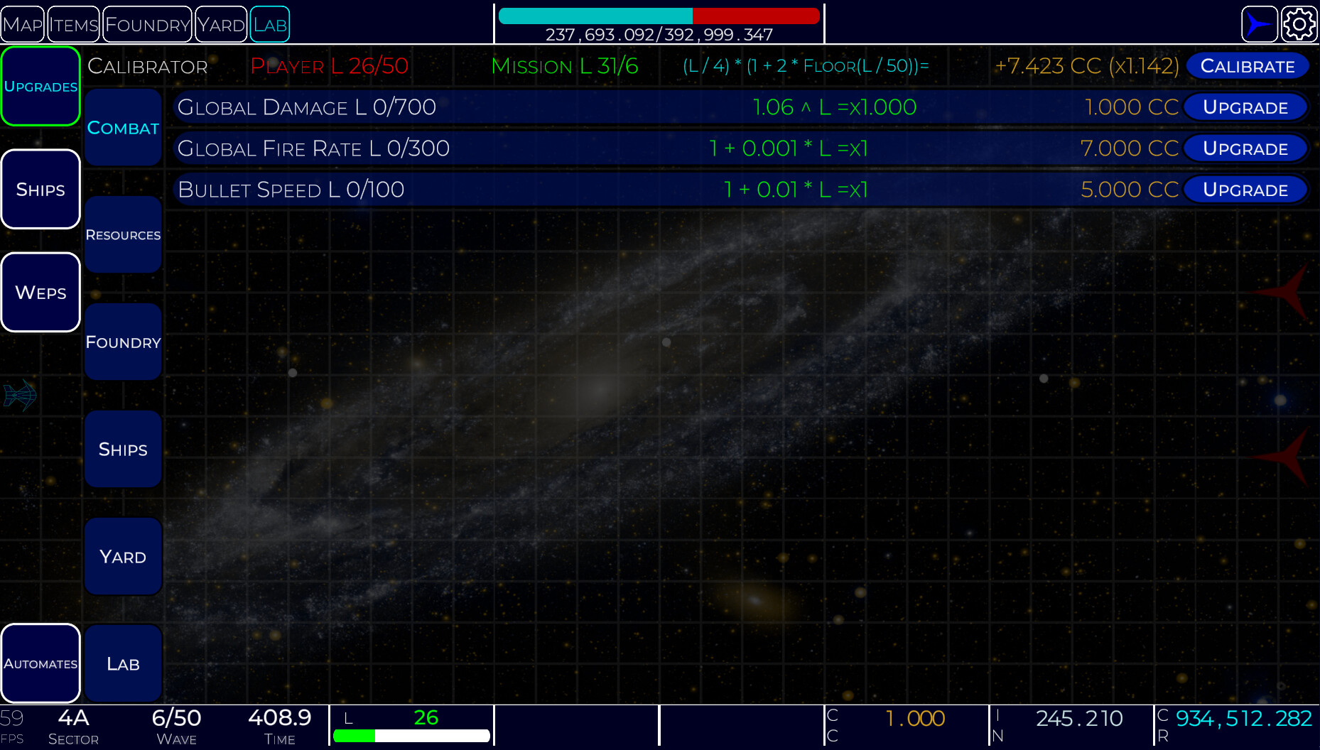 Idle Space Navy screenshot 5
