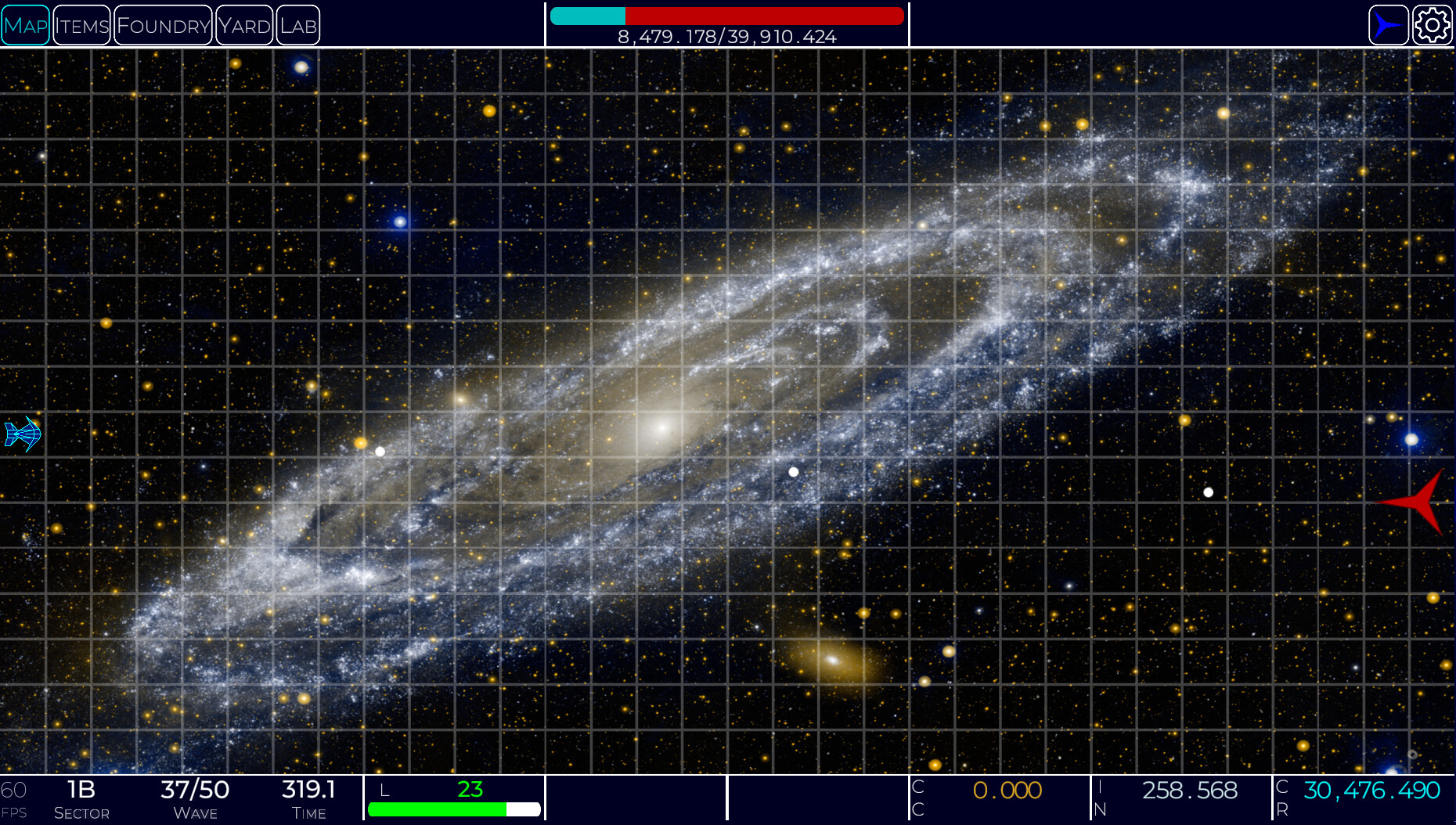 Idle Space Navy screenshot 1