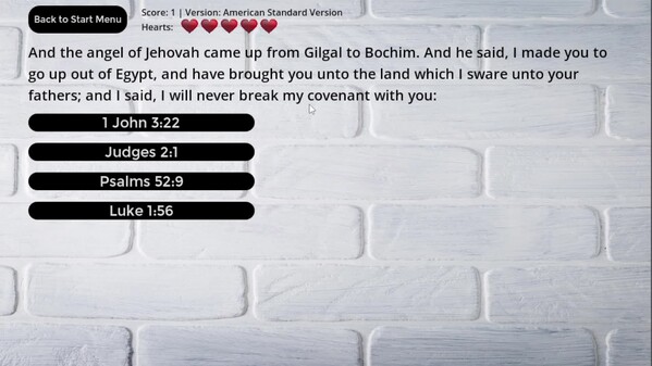 Bible Verse Challenge Gameplay trailer thumbnail