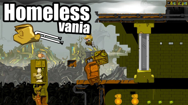 Homelessvania 1.0 - trailer trailer thumbnail