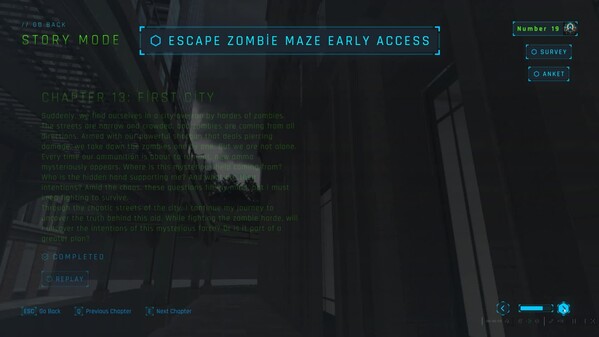 Escape Zombie Maze Dark Map and Slow Motion trailer thumbnail