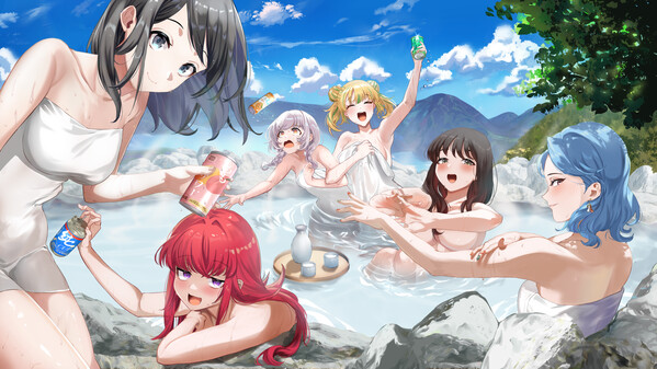 温泉でお酒を飲もう！～Drinking in the hot spring!～_PV trailer thumbnail