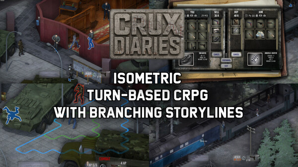 Crux Diaries RPG gameplay trailer trailer thumbnail