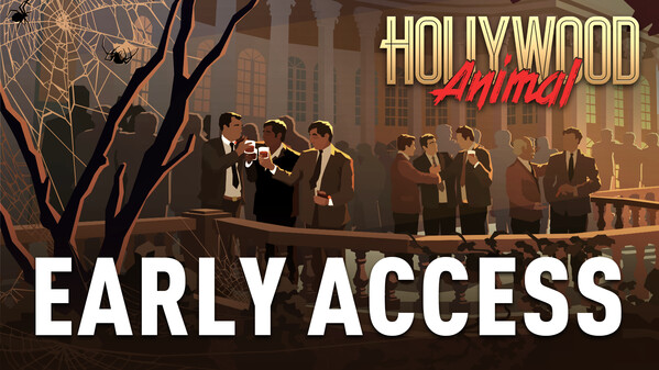Hollywood Animal — 'A box of spiders disguised as a tycoon game' trailer thumbnail