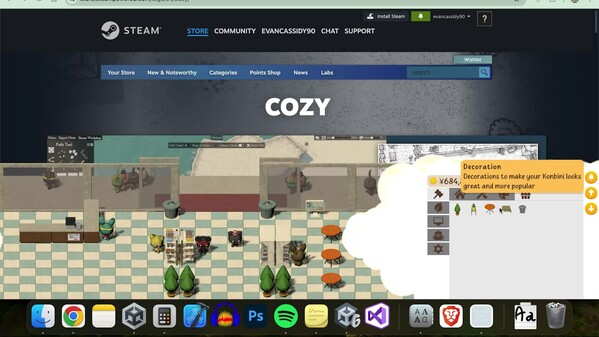 Gameplay Trailer - Cozy Desktop Konbini trailer thumbnail