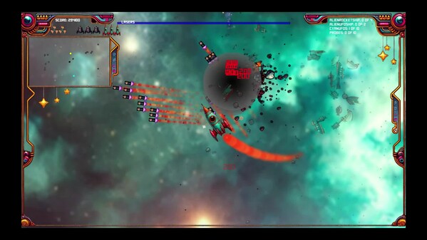 Asteroids and Aliens Gameplay trailer thumbnail