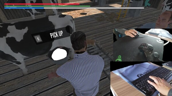 攻略 How to use keyboard and mouse to transport bucket with milk ミルクの入ったバケツをキーボード操作する方法2 マウスも調節して動かす必要があります trailer thumbnail