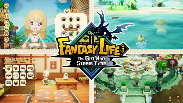 FANTASY LIFE i: The Girl Who Steals Time - New Life Guide trailer thumbnail