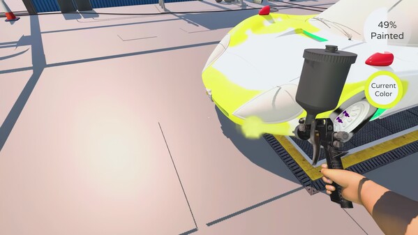Launch Trailer - Car Painter Sim trailer thumbnail