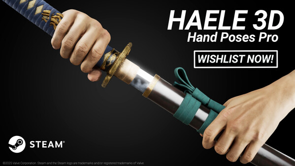 HAELE 3D - Hand Poses Pro - Drawing References trailer thumbnail