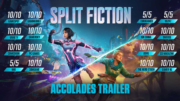 Split Fiction | Official Accolades Trailer trailer thumbnail