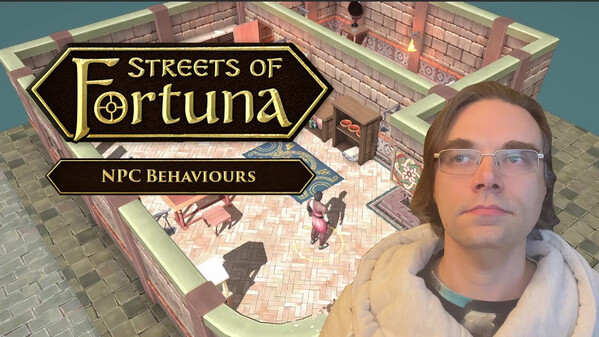 Streets of Fortuna Devlog 2 - NPC Behaviours trailer thumbnail