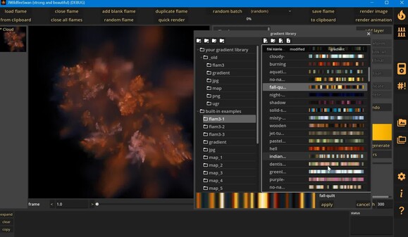 Gradient library trailer thumbnail