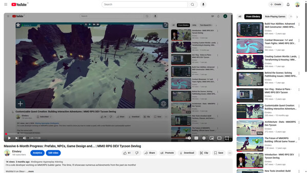 Dev Log trailer thumbnail