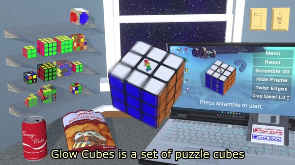 Glow Cubes Intro Trailer trailer thumbnail