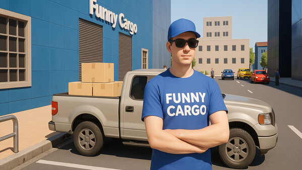 Funny Cargo Simulator Demo trailer thumbnail