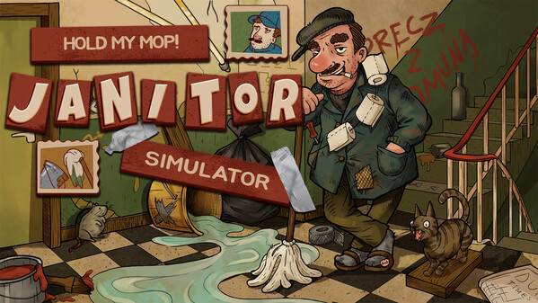 Janitor Simulator Announcement Trailer trailer thumbnail