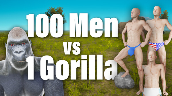100 Men Vs 1 Gorilla - Early Access Trailer trailer thumbnail
