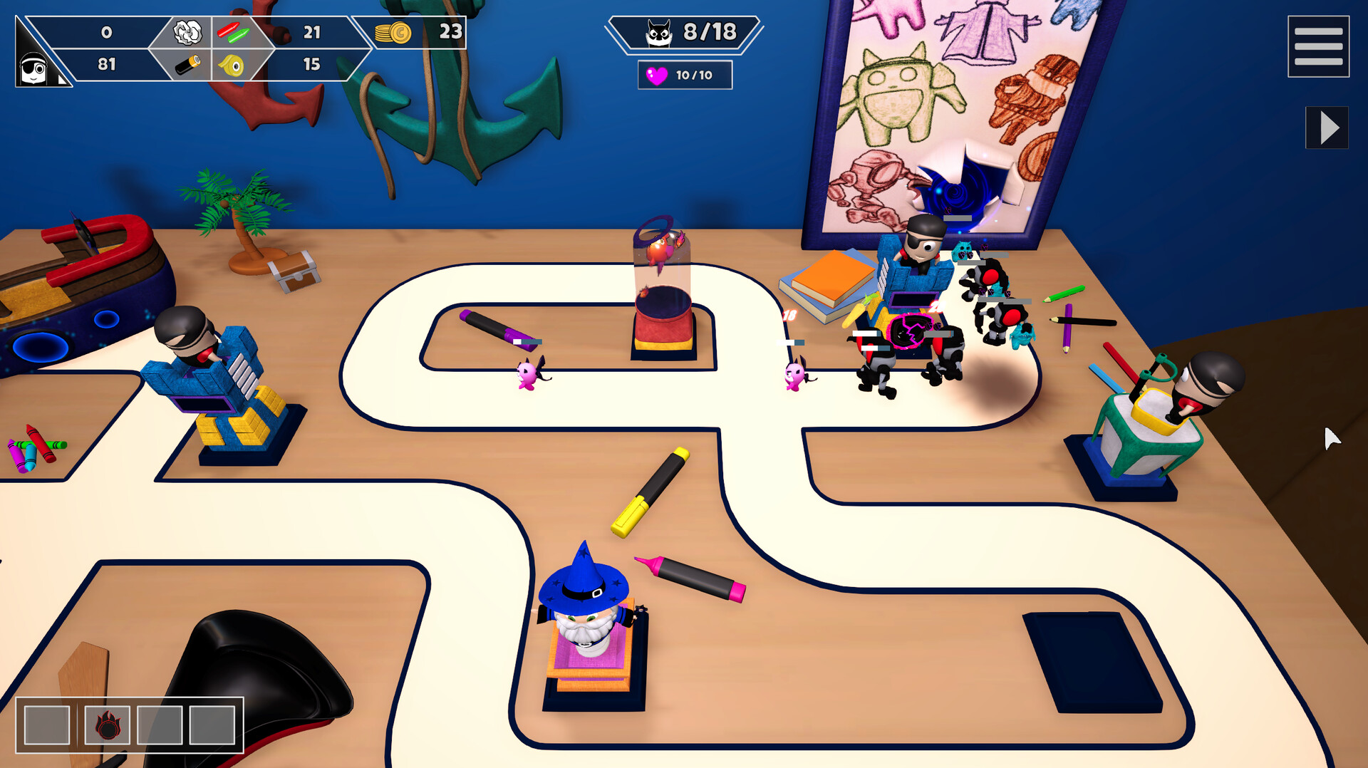 Playroom Invasion TD screenshot 4
