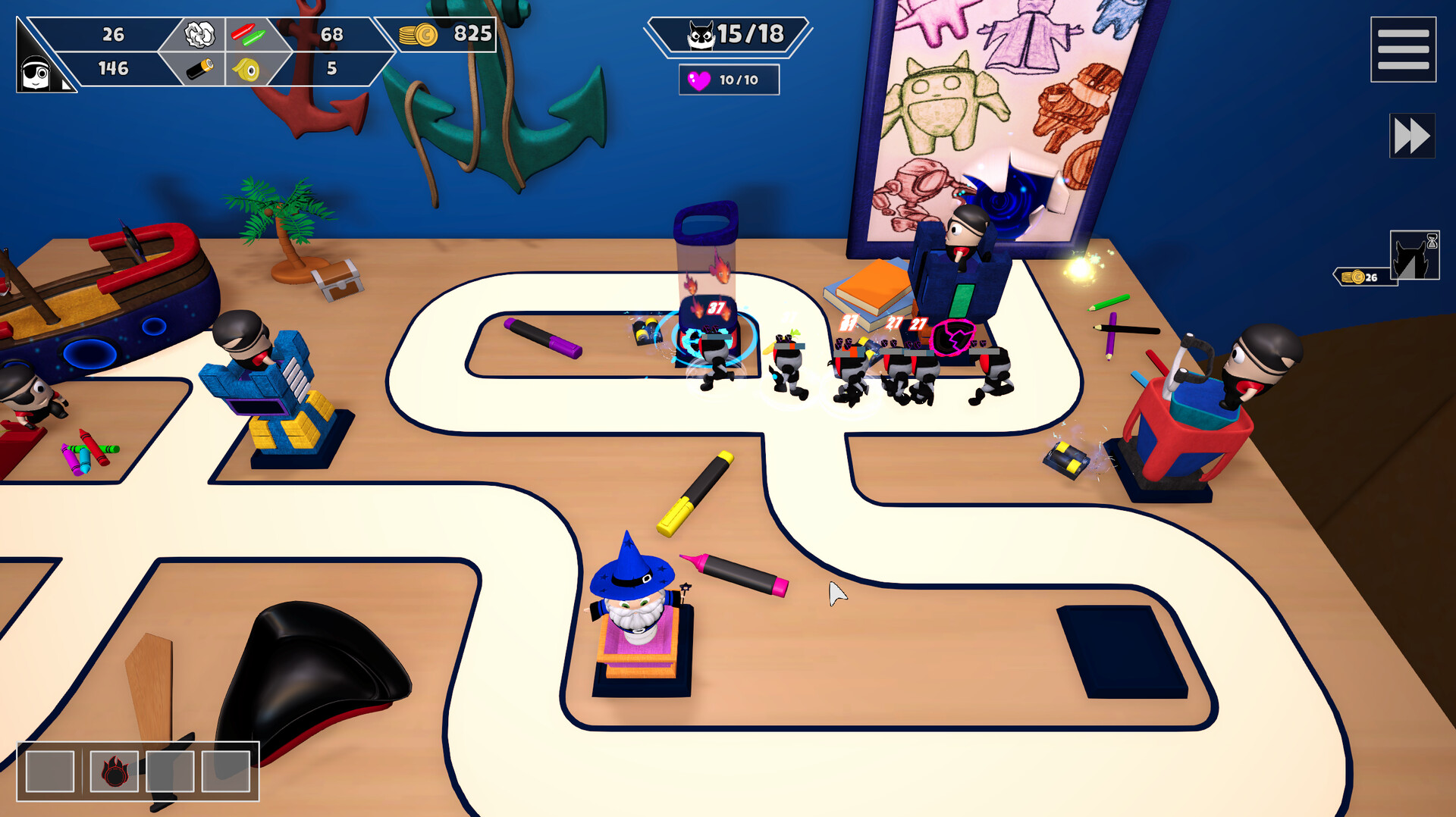 Playroom Invasion TD screenshot 3