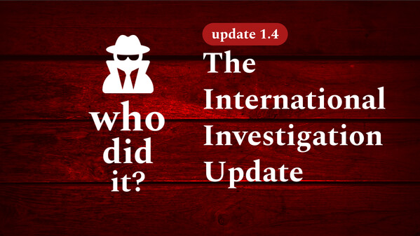 Who Did It? Update 1.4: "The International Investigation Update" Trailer trailer thumbnail