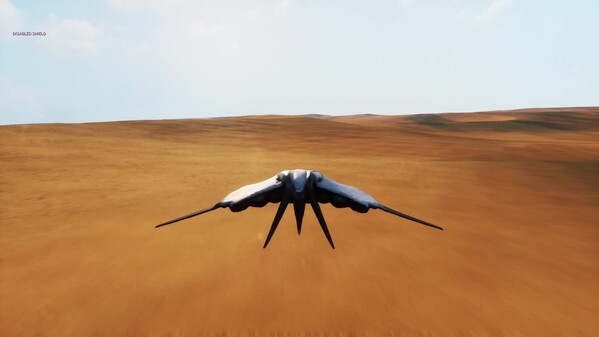 AI Peace Protocol - Flight in the Desert with Shield trailer thumbnail