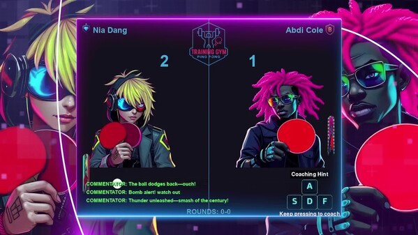 Cyber Pong AI trailer thumbnail