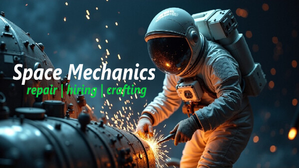 Space Mechanics: repair | hiring | crafting trailer thumbnail
