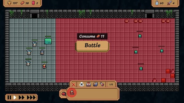 Dungeon Fight Tactics Mini Gameplay trailer thumbnail