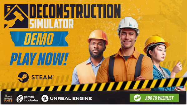 Deconstruction Simulator Demo Release Trailer trailer thumbnail