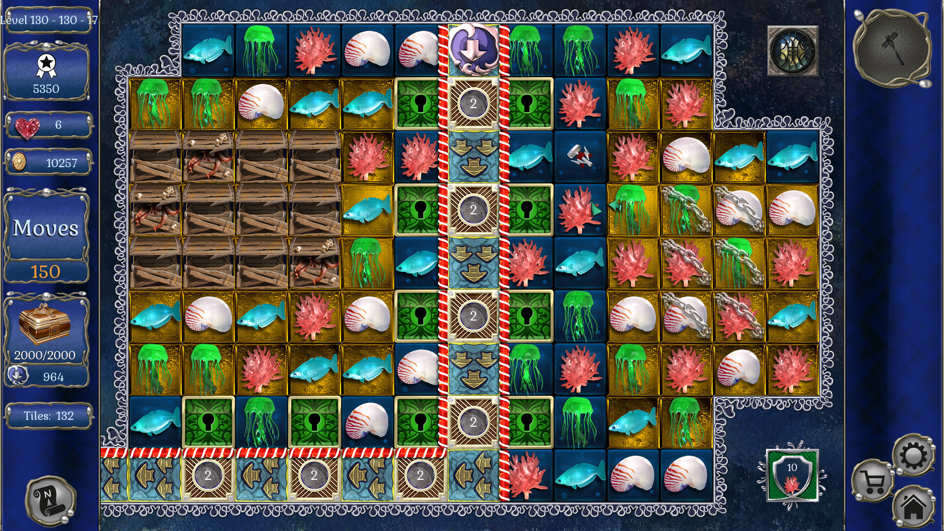 Jewel Match Aquascapes 2 Collector's Edition screenshot 1