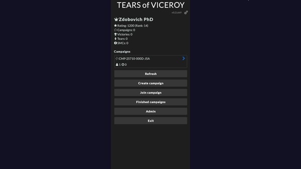 ToV0 – Orientation Campaign tutorial for Tears of Viceroy Alpha Test trailer thumbnail