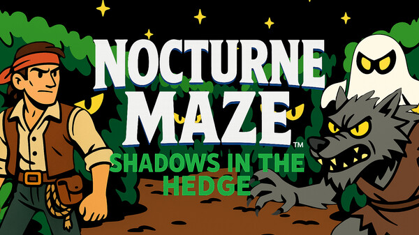 Nocturne Maze: Shadows in the Hedge - Steam Trailer trailer thumbnail