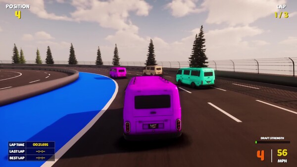 Big BEAUTIFUL Van Derby Racing Trailer trailer thumbnail