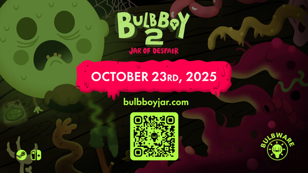 Bulb Boy 2: Jar of Despair - Official Release Date Announcement Trailer trailer thumbnail
